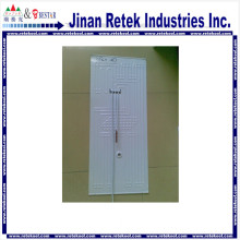 Aluminum plate inflation evaporator coil for refrigerator